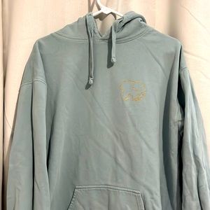 Teal Ivory Ella hoodie